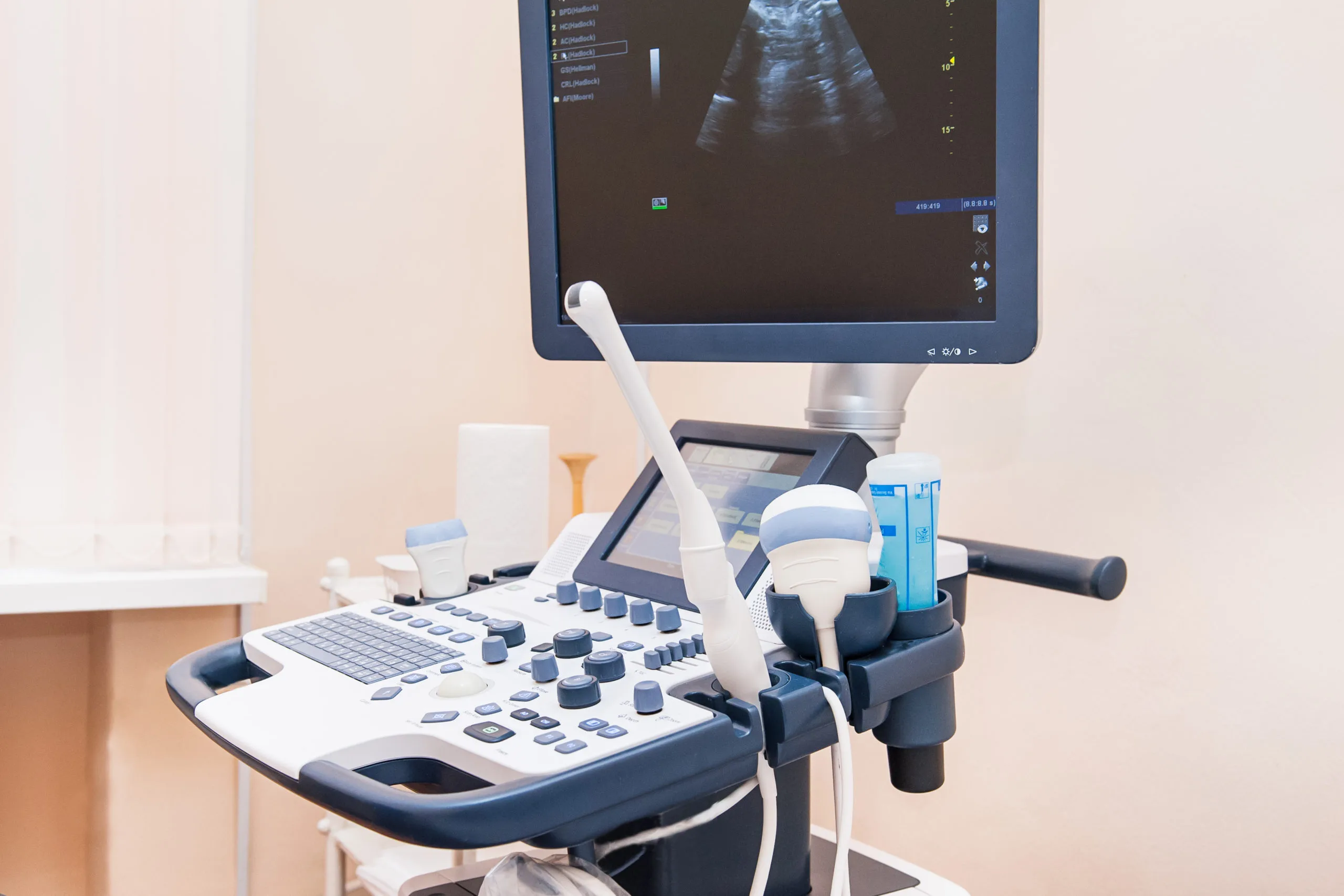 Ultrasound machine for diagnostic imaging at PRIME Medical Jamaica